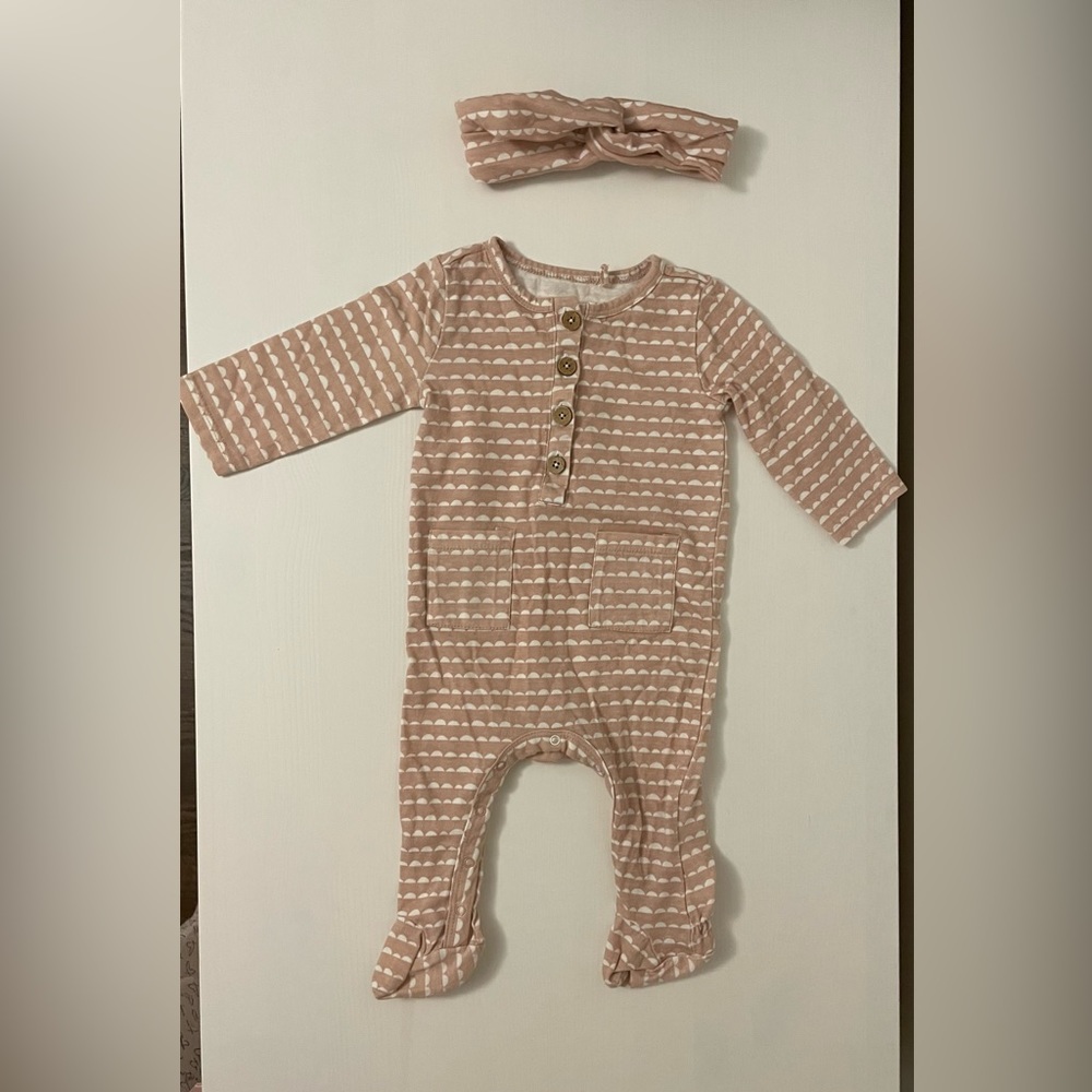 Jessica Simpson Romper Bodysuit w Headband